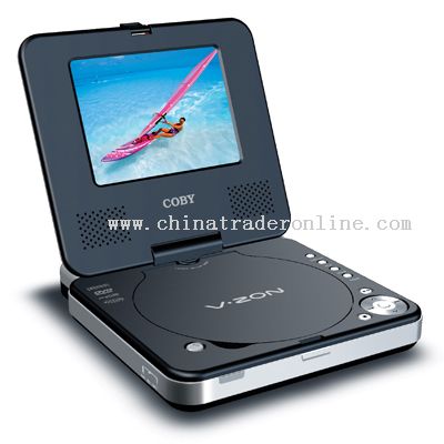 5 TFT PORTABLE DVD/CD/MP3 PLAYER with SWIVEL SCREEN from China